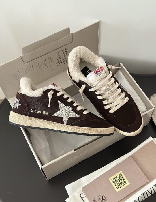 Зимові Golden Goose Dark Brown оригінал!