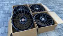 Felgi aluminiowe RVS do Fiat 4x98 17 cali czarne Abarth