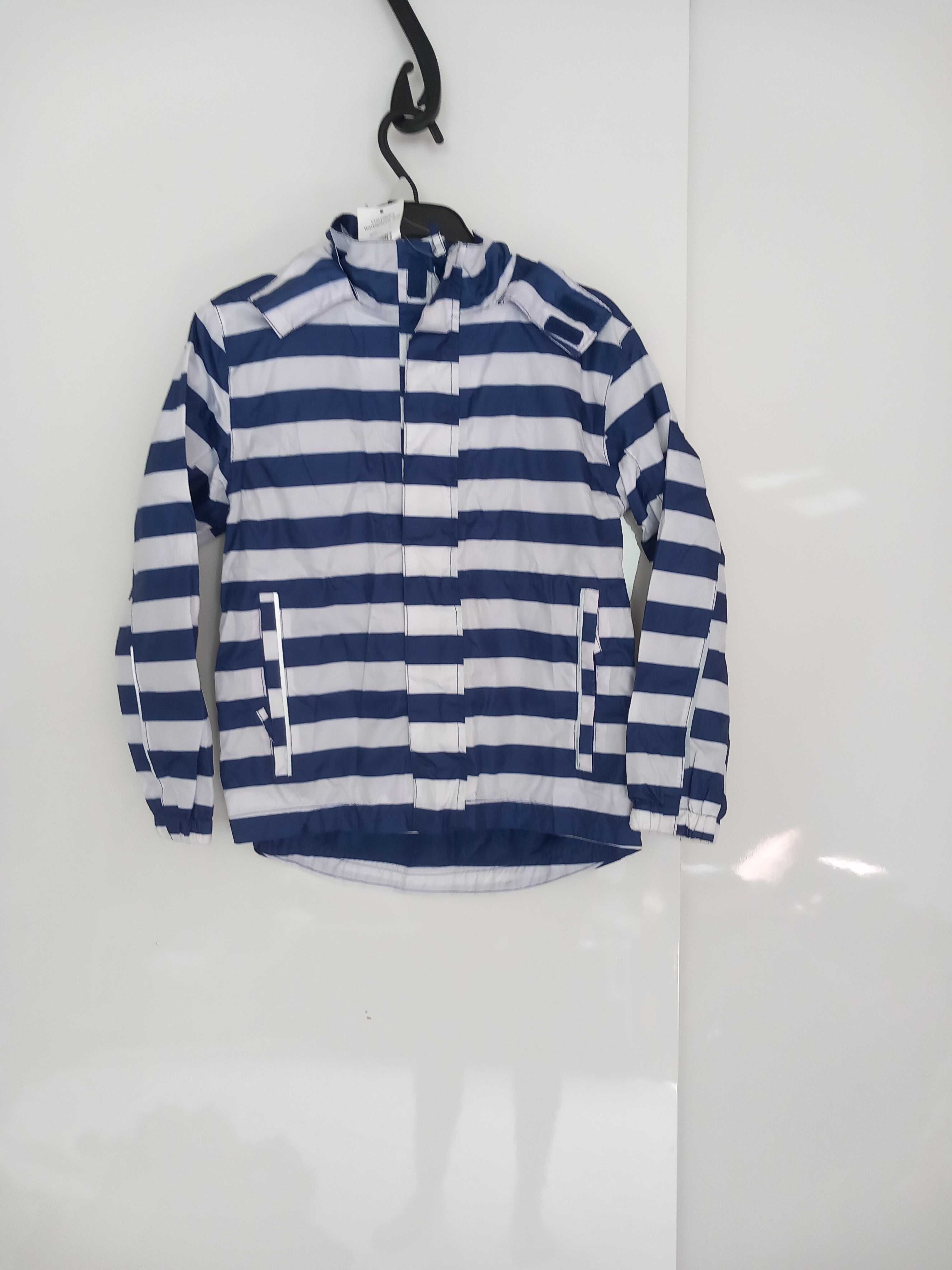 Nowa kurtka przeciwdeszczowa wodoodporna waterproof 7-8 lat 128