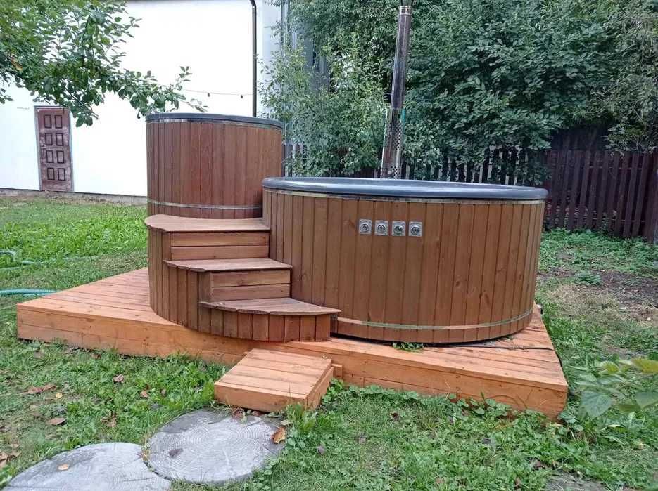 Бочка для холодної води. Купіль для бані, лазні. Власне виробництво.