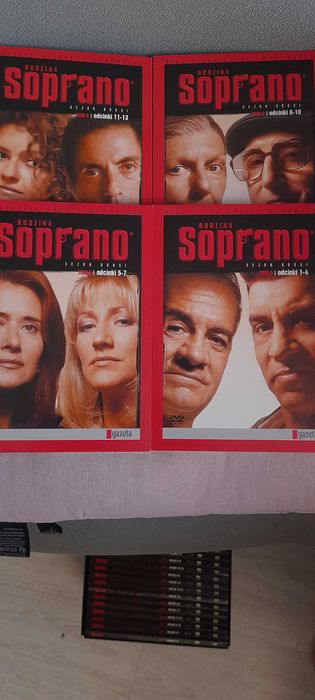 Rodzina Soprano filmy na dvd sezon 2, 3 , 4, 5, 6A