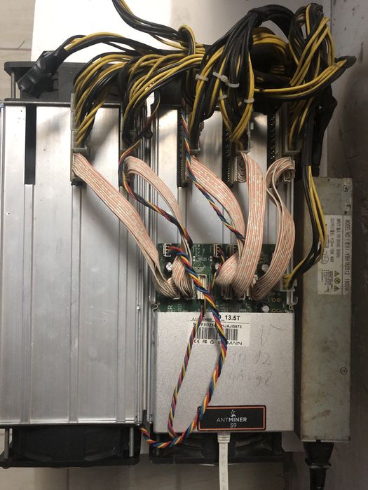 Майнер Asic Bitmain S9 dual/S10 сдвоенный. 17 T. Майнинг, биткоин