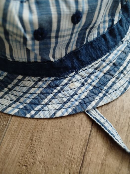 Zestaw kapelusz na lato, chustka na głowę