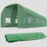 Folia na tunel ogrodowy 400 x 250 x 200 cm, 10m2 zielona