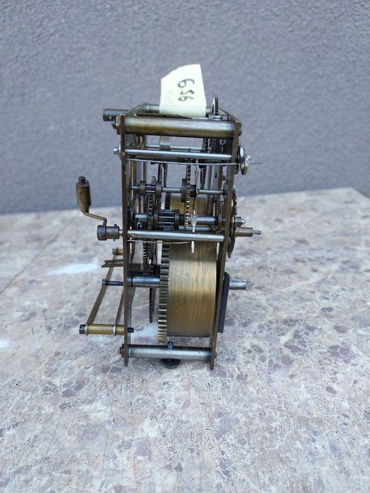 656 Mechanizm starego zegara ściennego FMS 55006 sprawny