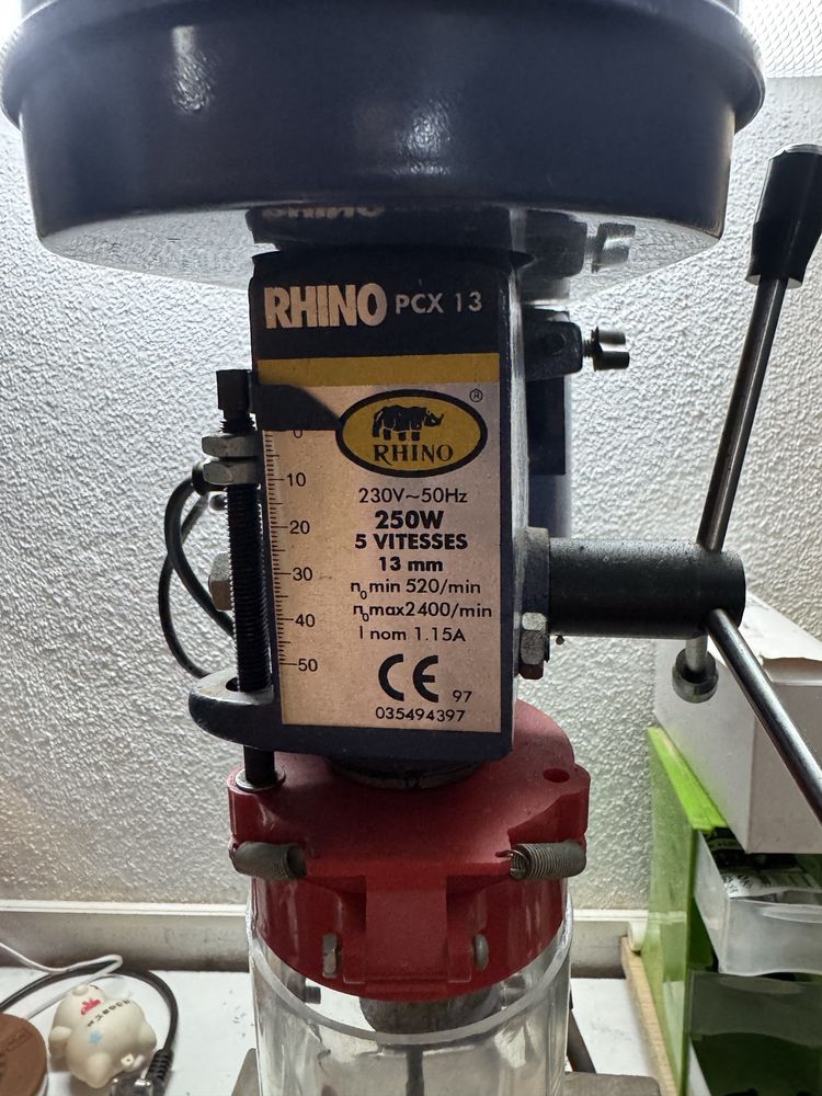 Berbequim de coluna RHINO PCX 13Cb