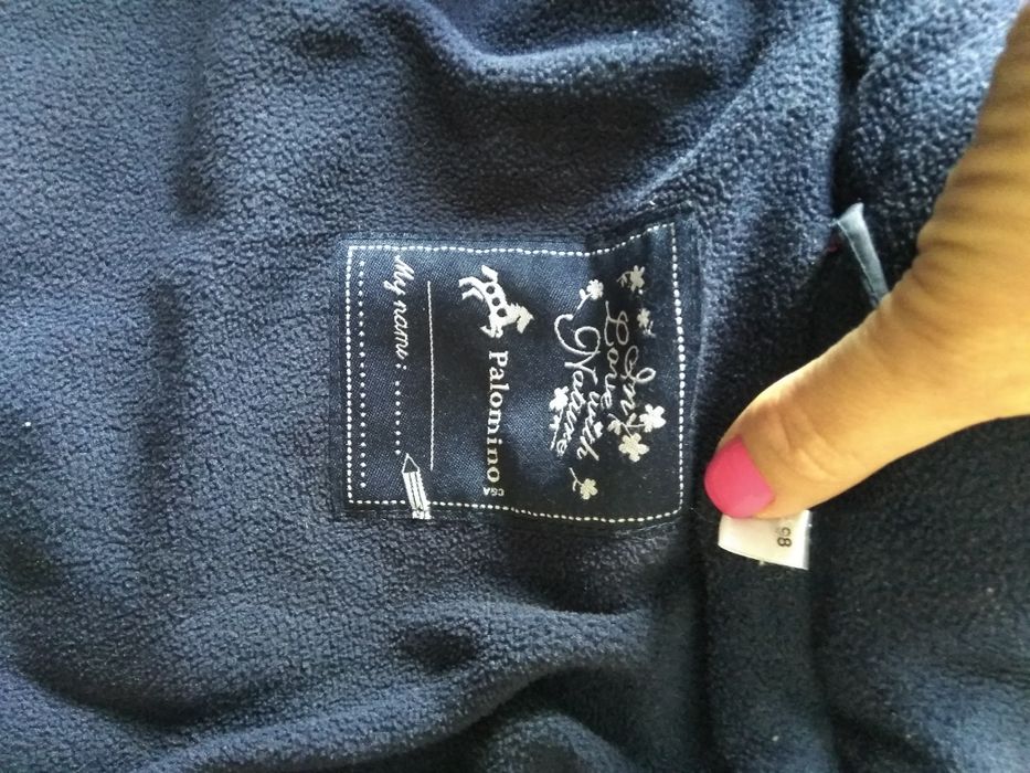 Kurtka zimowa granatowa ciepła 98 Palomino