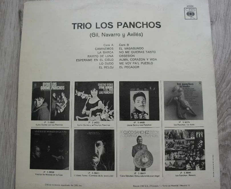 Trio Los Panchos (płyta winylowa, vinyl)