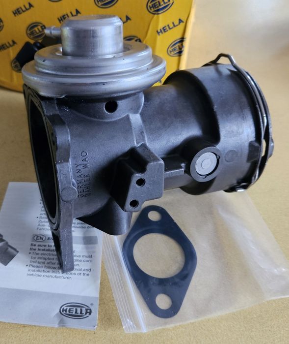 VW Transporter Touareg T5 2.5 TDI nowy zawór przepustnica EGR Hella