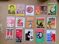 Lote 15 Autocolantes POLÍTICA Anos 70's (Preço do lote)