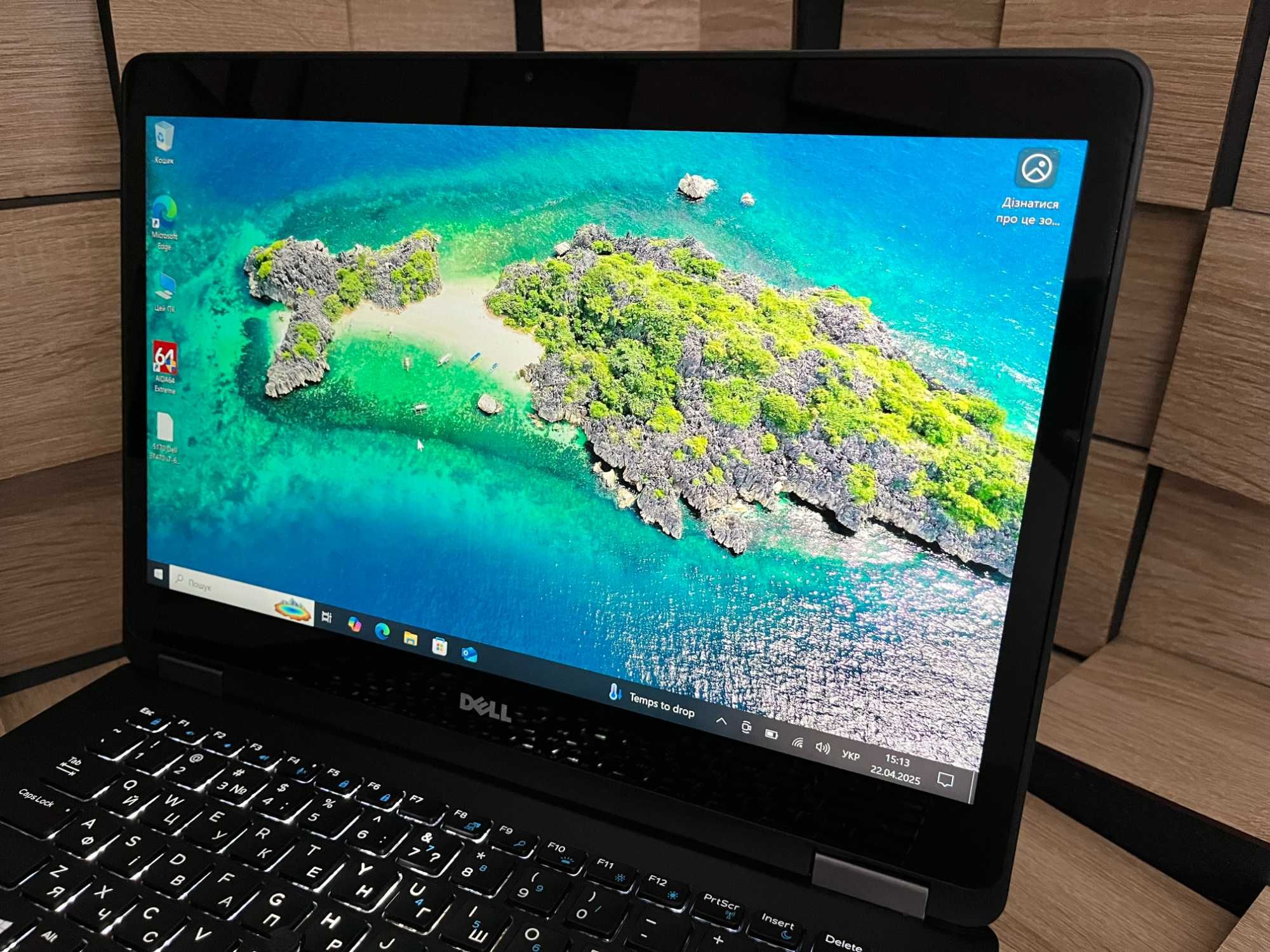 №5170 Ноутбук Dell Latitude E7470 14" 2k IPS/i7-6600U/SSD256Gb/8Gb