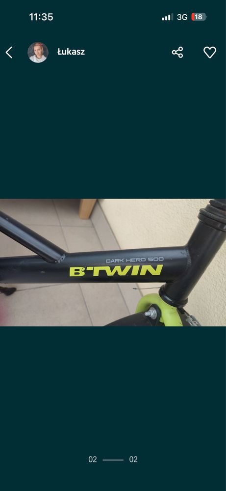 Rower b twin 16 cali