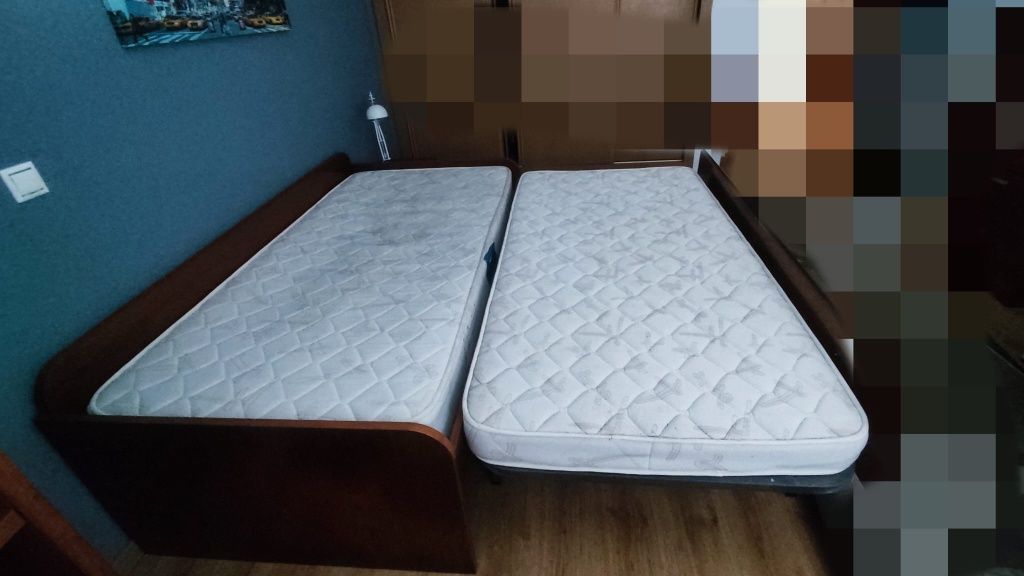 Cama dupla com gavetão