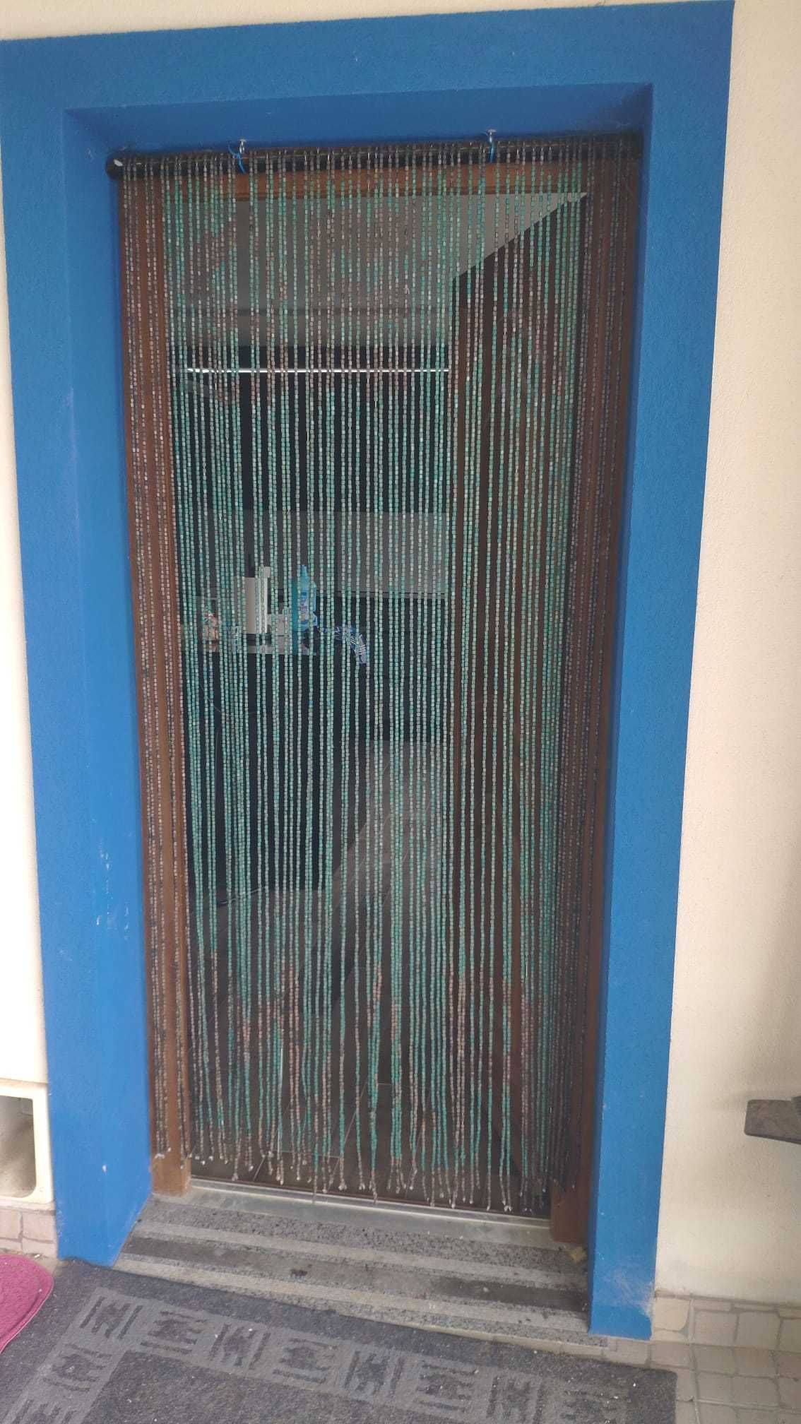Cortina anti moscas porta