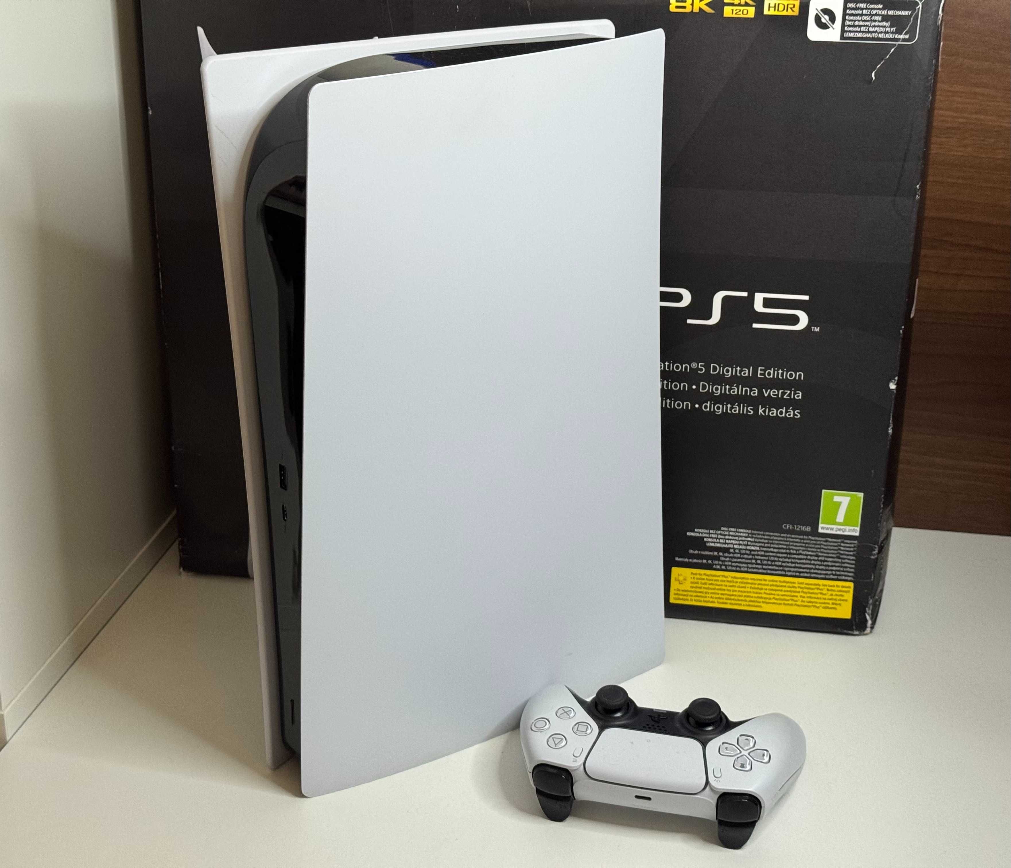 Konsola PlayStation 5 PS5 825GB z Padem Super Stan