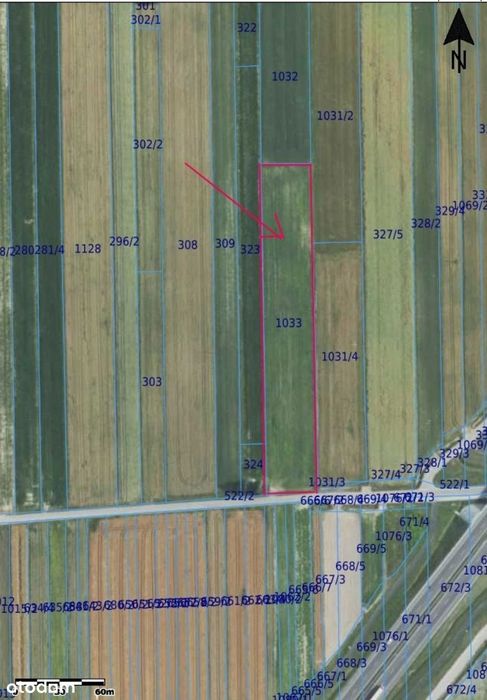 Działka Rolna Kraśnik Wilkołaz Trzeci