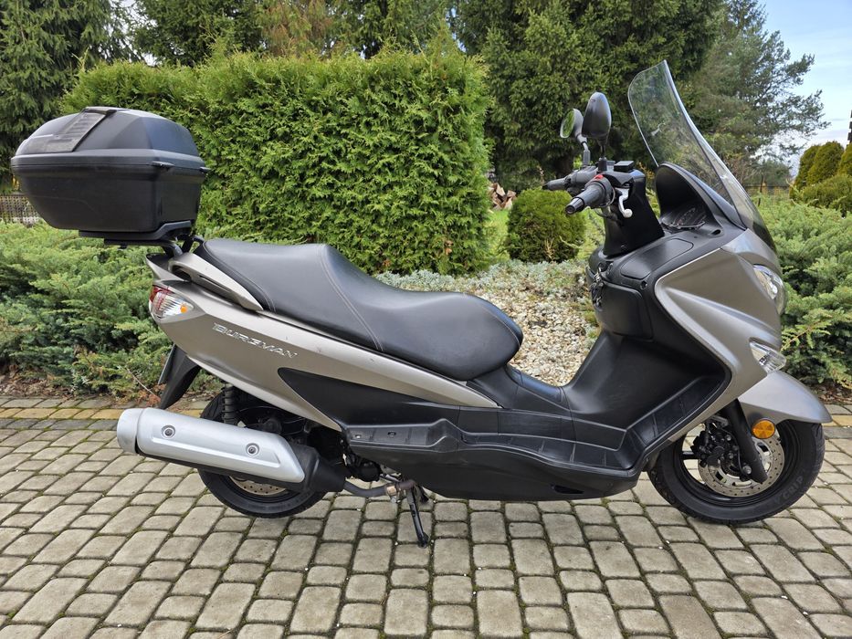 Suzuki Burgman 125-Kufer-2017r-Dowóz!!!