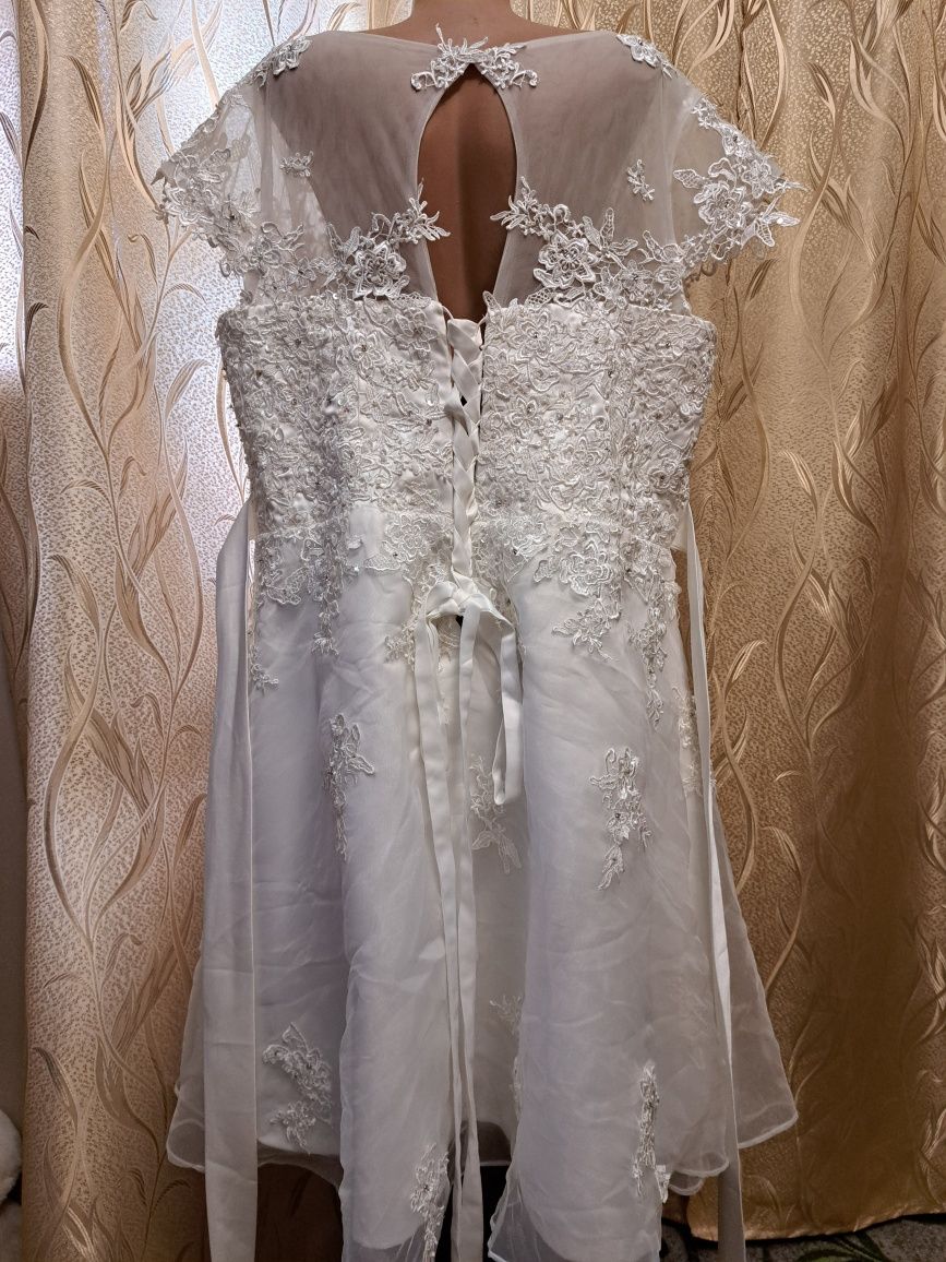 Винтажное свадебное платье!