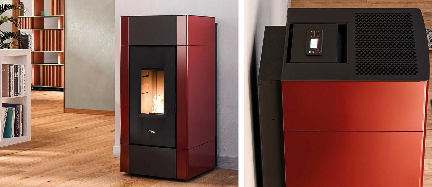 Piecyk na pellet Cristal Plus 9,0 kW od Cadel