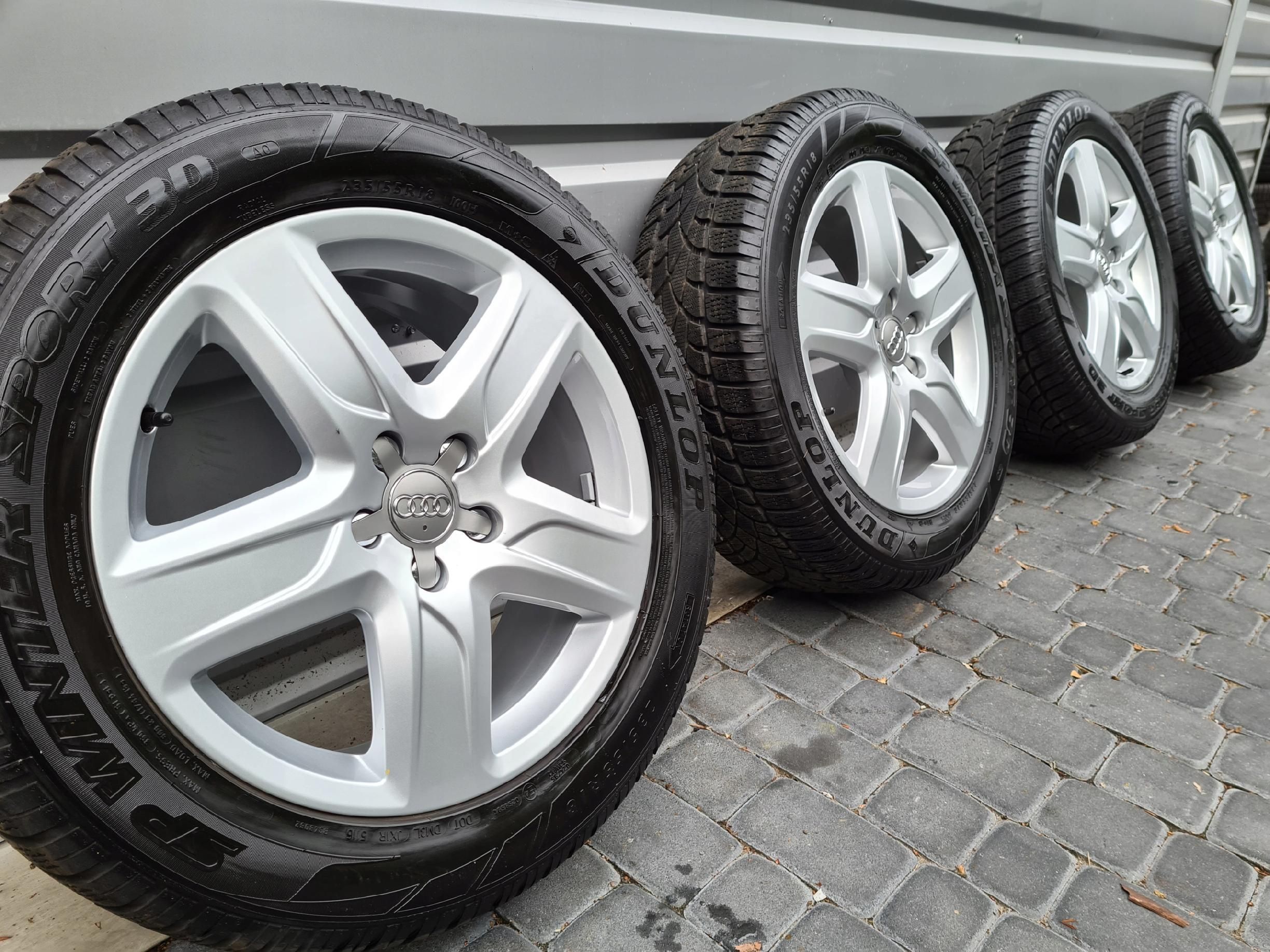 Oryginalne Felgi Audi 18 A3 A4 A5 A6 A7 A8 Q3 Q5