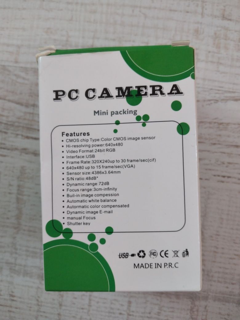 Kamerka internetowa PC CAMERA Mini packing