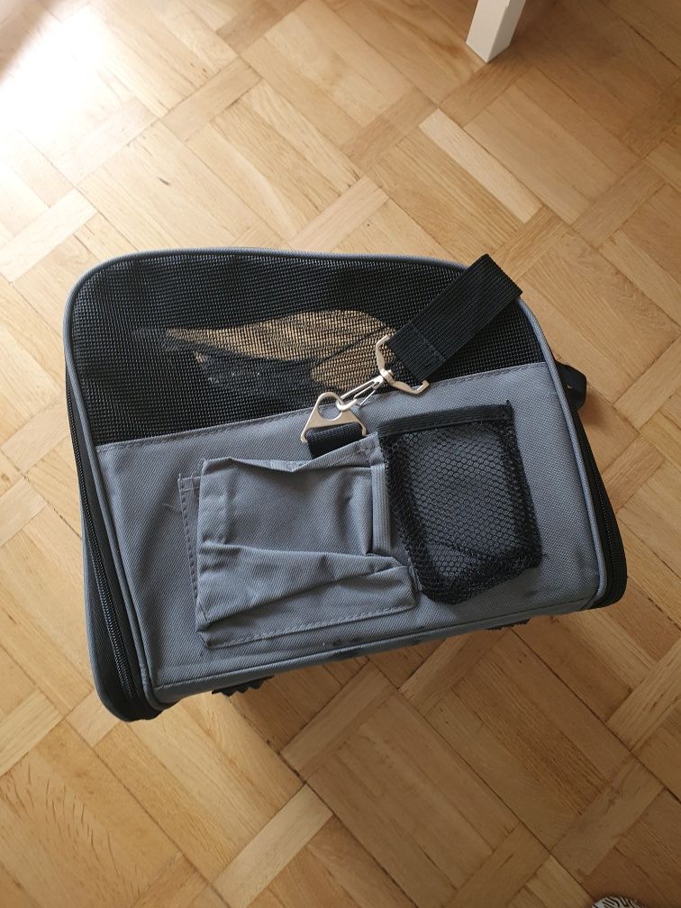 Torba podróż a dla psa, kojec, do auta