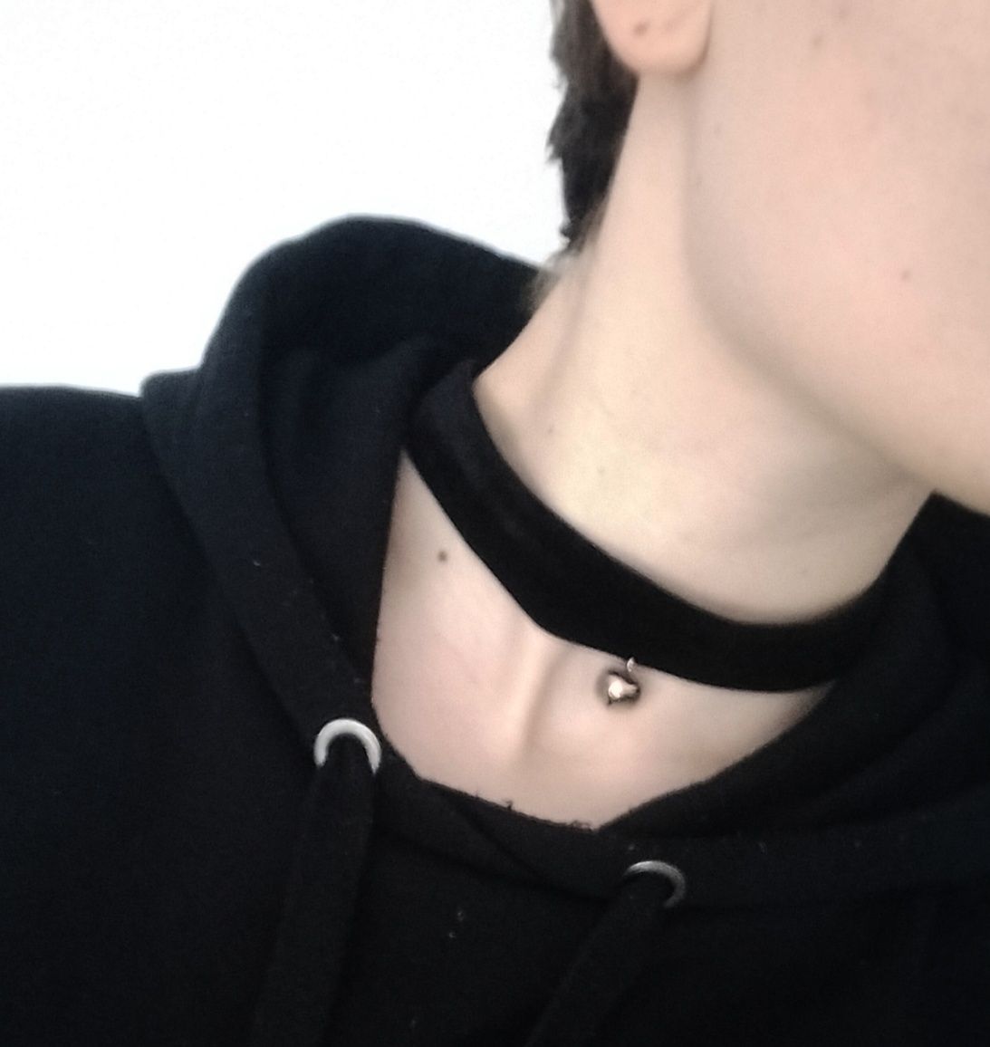 Choker z dzwoneczkiem goth emo punk alternative catboy catgirl czoker