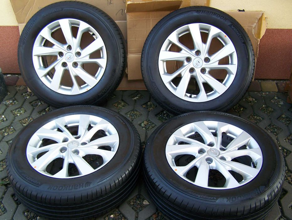 J.Nowe Opony Lato Felgi  Aluminiowe  17' TPMS Hyundai Tucson 15 - Rok