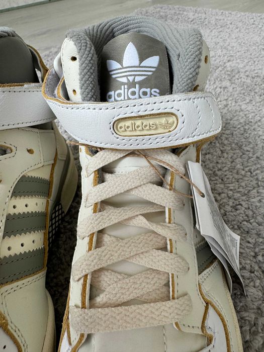 Кросівки хайтопи (беж) адідас