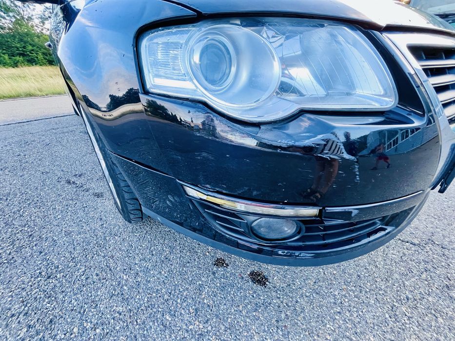 VW Passat B6 kombi, skóra, Carplay, odtwarzacz DVD, bagażnik rowerowy