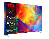 PROMOCJA TCL 50" LED 50P638 4K GoogleTV WiFi HDMI 2.1 Telewizor NowyGW
