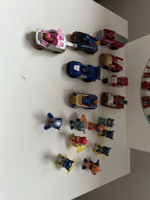 Psi Patrol zestaw baza pojazdy