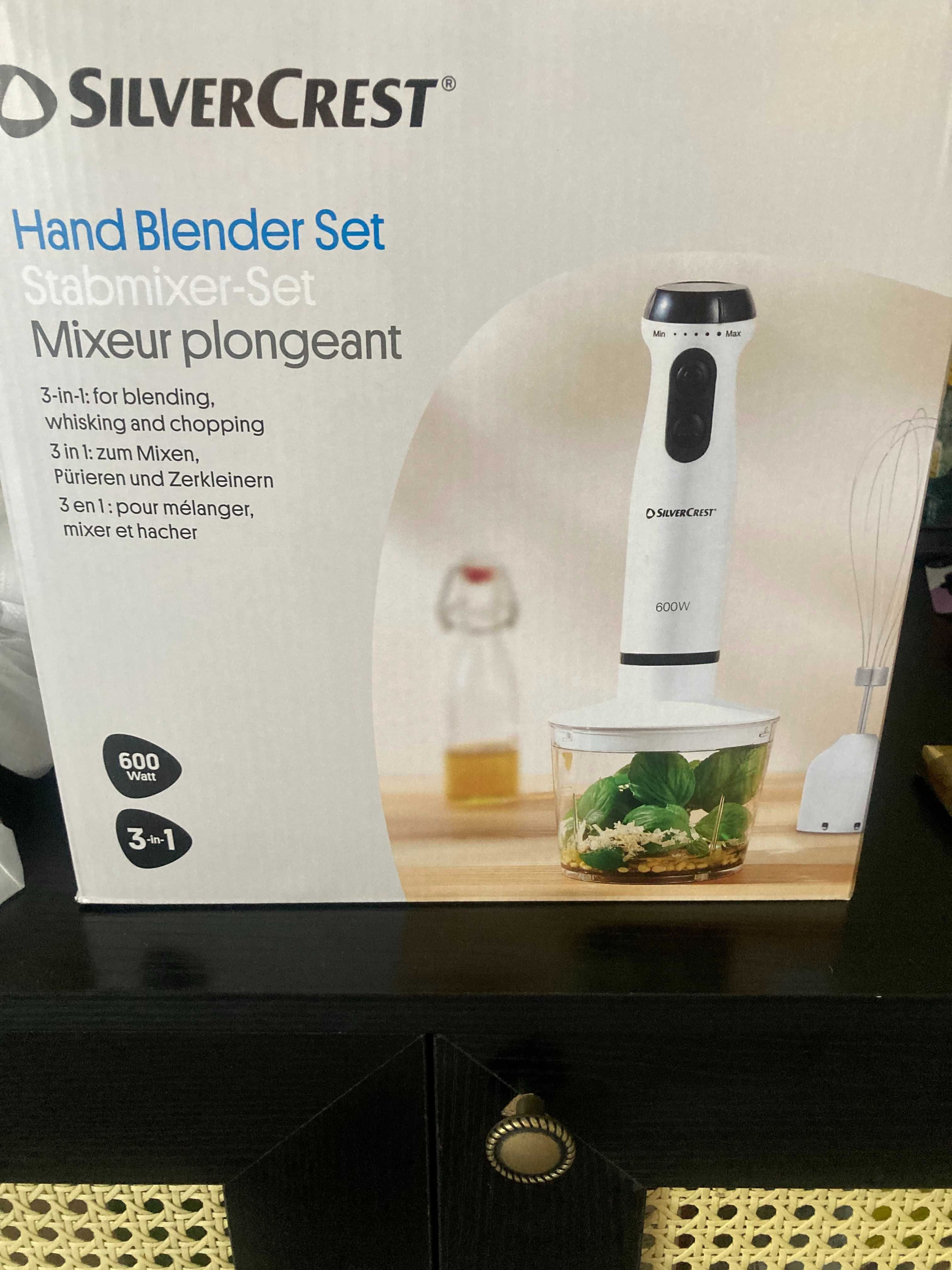 Blender 2w1 Silvercrest 600W nowy, gwarancja 3 lata