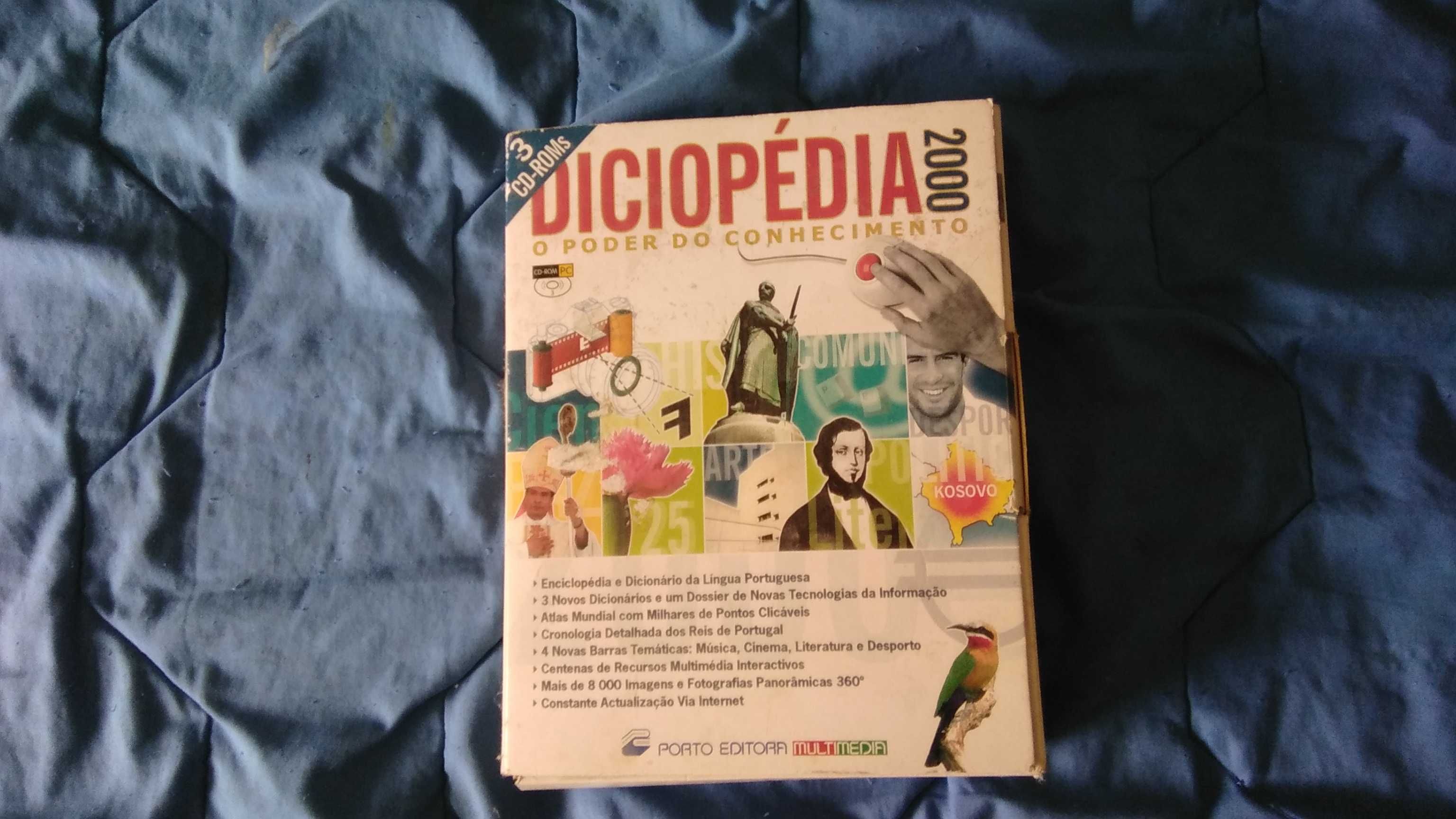 Diciopédia 2000 com cd-ROMs