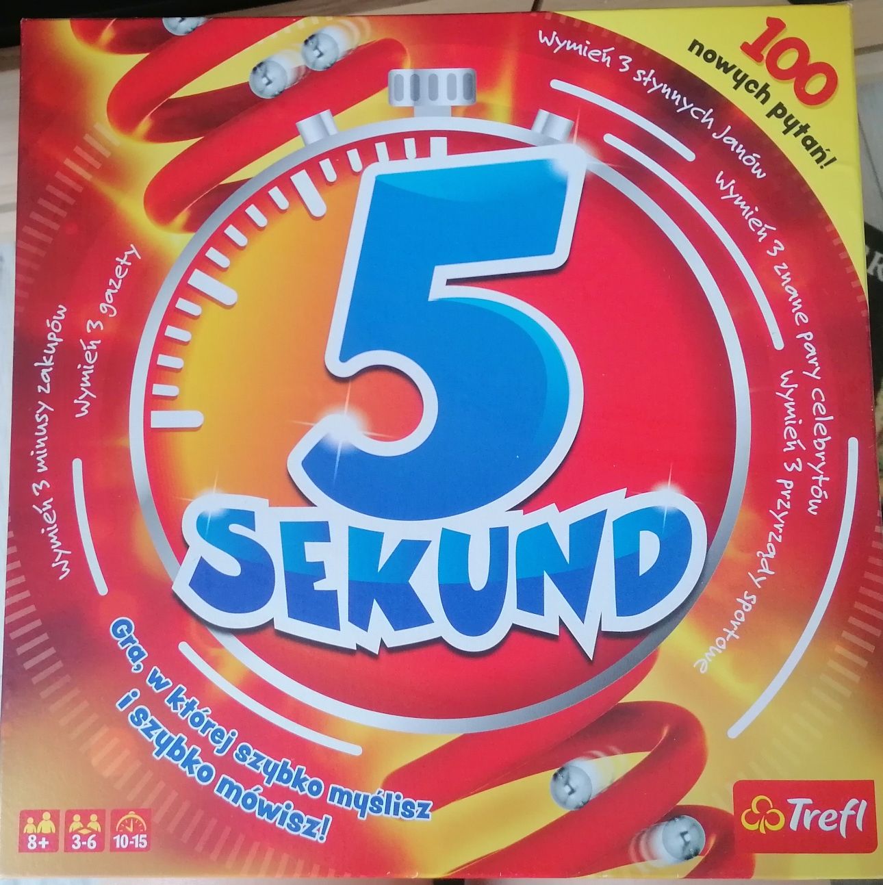5 sekund gra planszowa
