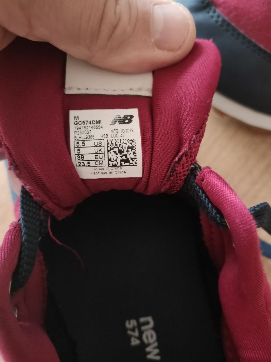 New Balance 574 r. 38/ 24 cm.
