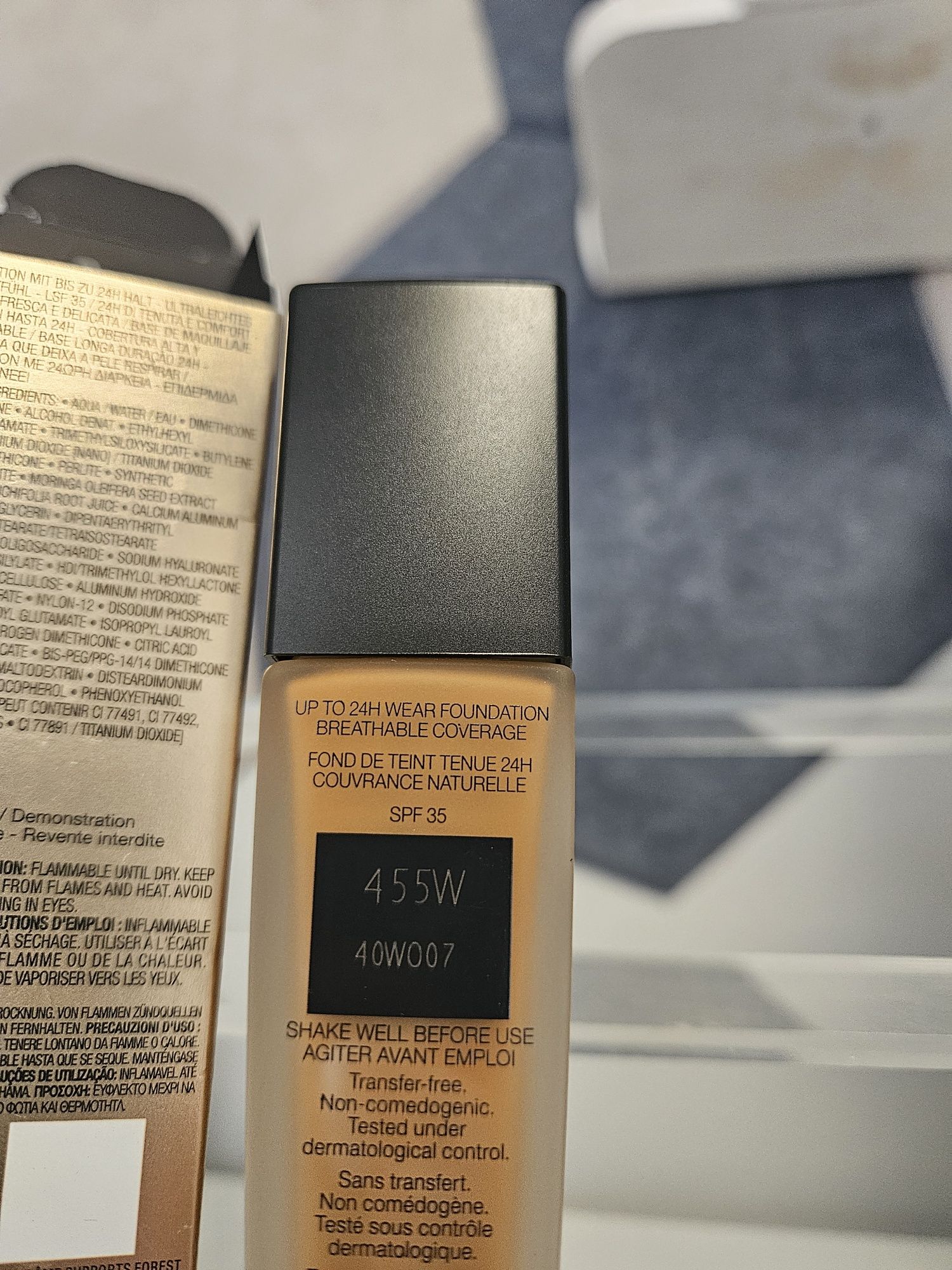 Podkład Lancome teint idole ultra wear 455W spf35