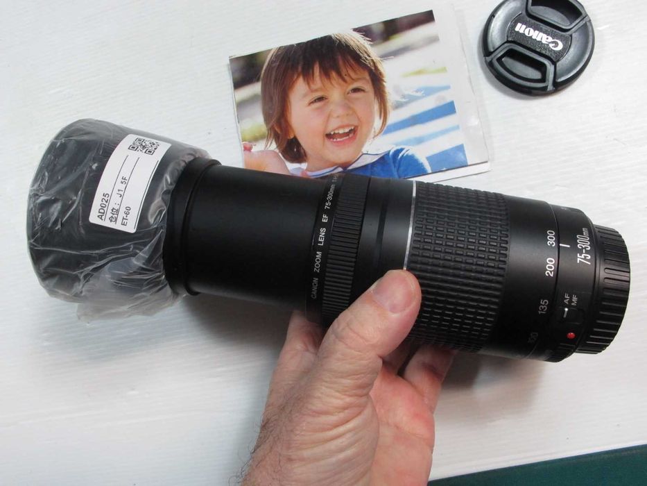 Canon 75-300 Série III para APSC e Fullframe, Smi-Nova - Ver descrição