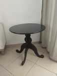 Mesa castanho/preto ikea