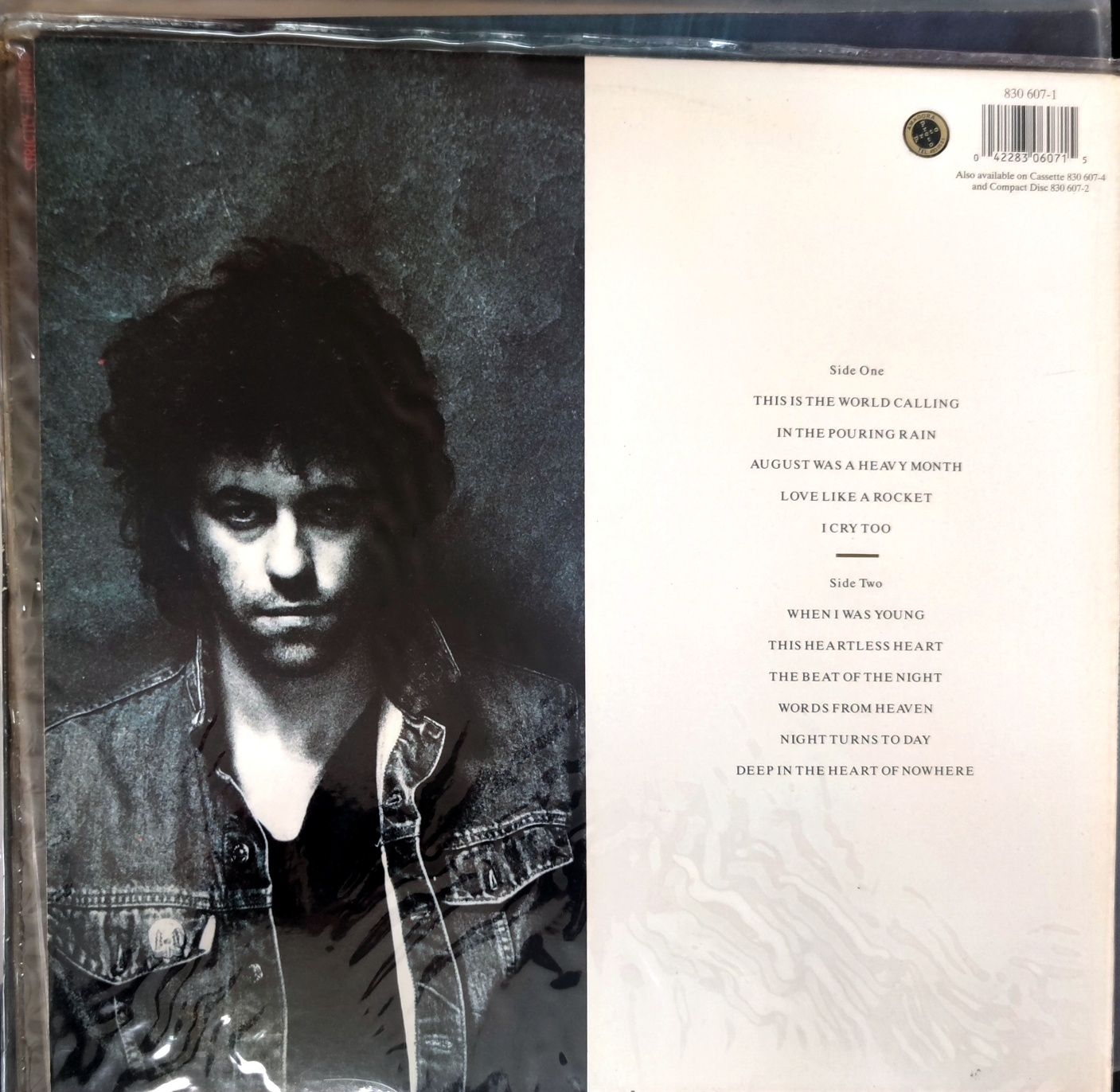 LP Bob Geldof - Deep in the heart of nowhere