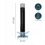 Wentylator kolumnowy Princess 01.350000.01.001 czarny