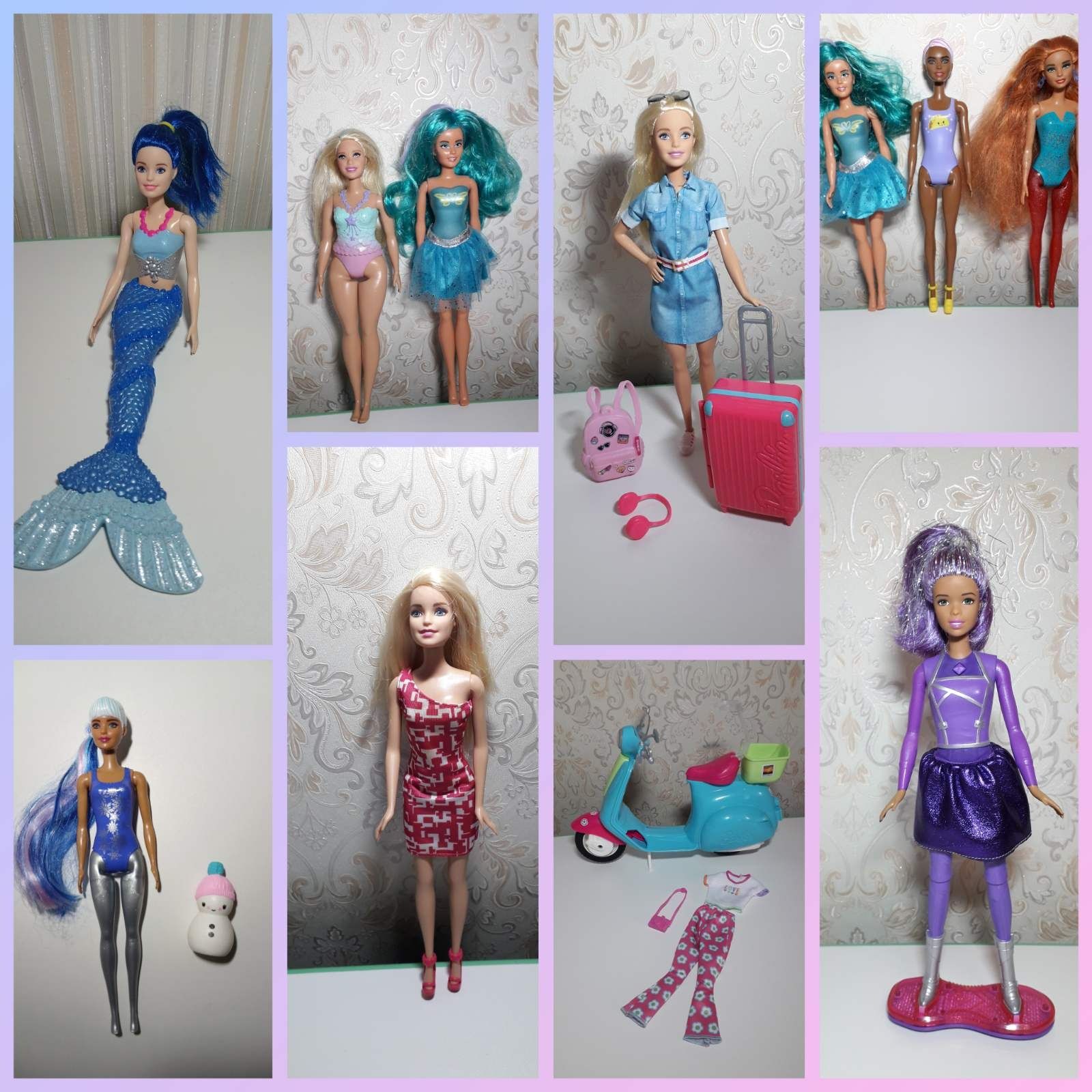 одяг для Барбі винтажная одежда барби barbie ляльки Келлі 1994 взуття
