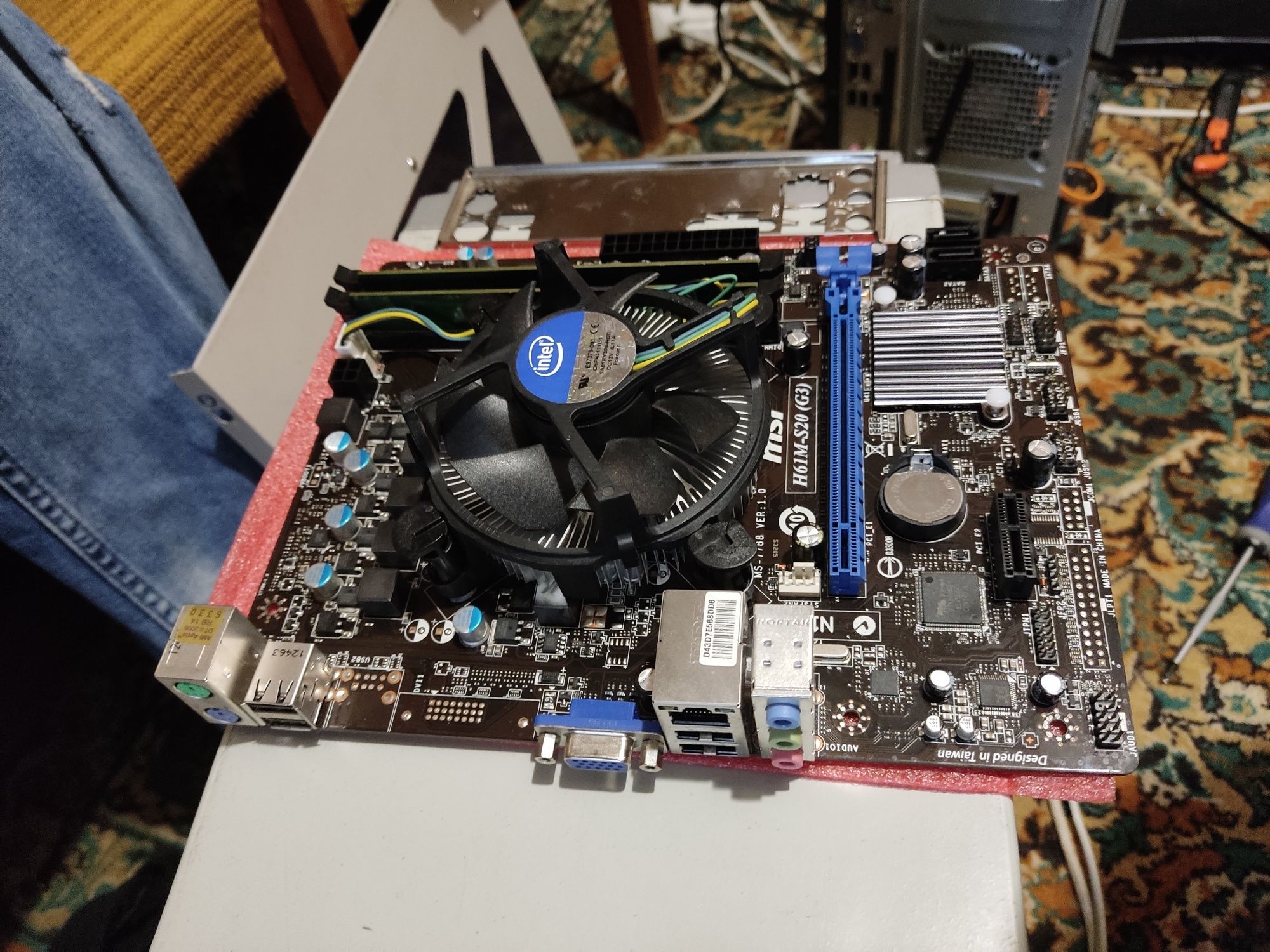 Комплект і5 3570,MSI h61M,8gb ОЗУ Kingston,GTX-650 2Gb Ddr5,FSP-350Wt