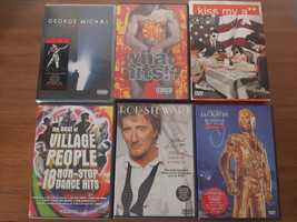 Dvd rod Stewart best David Bowie kiss village people pepper Michael