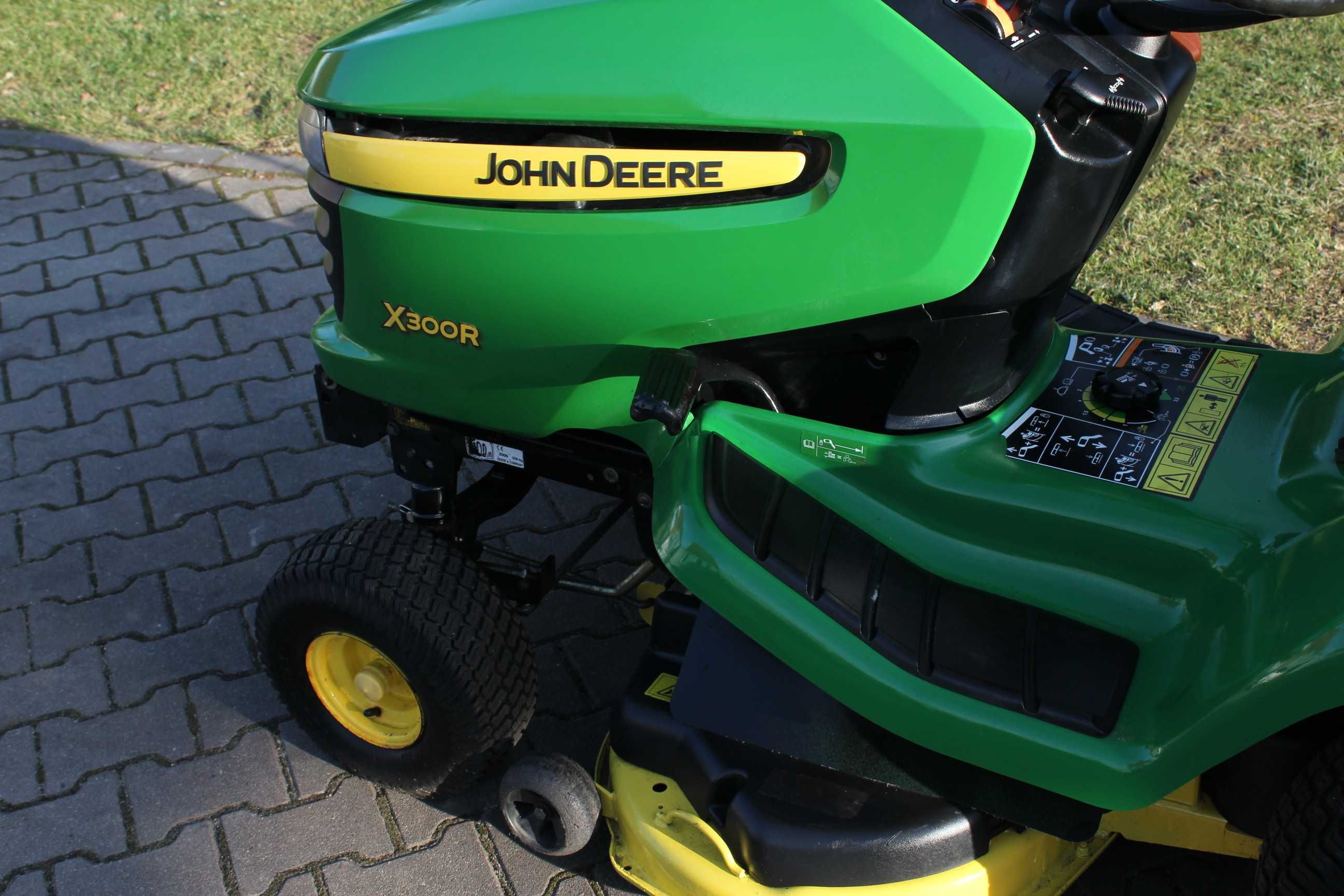 John deere X300R x 300 r Kawasaki TRAKTOREK Kosiarka