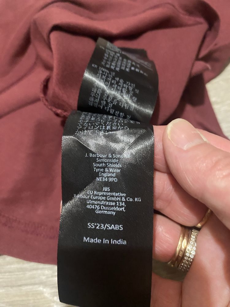 Barbour Tailored Fit meska koszulka