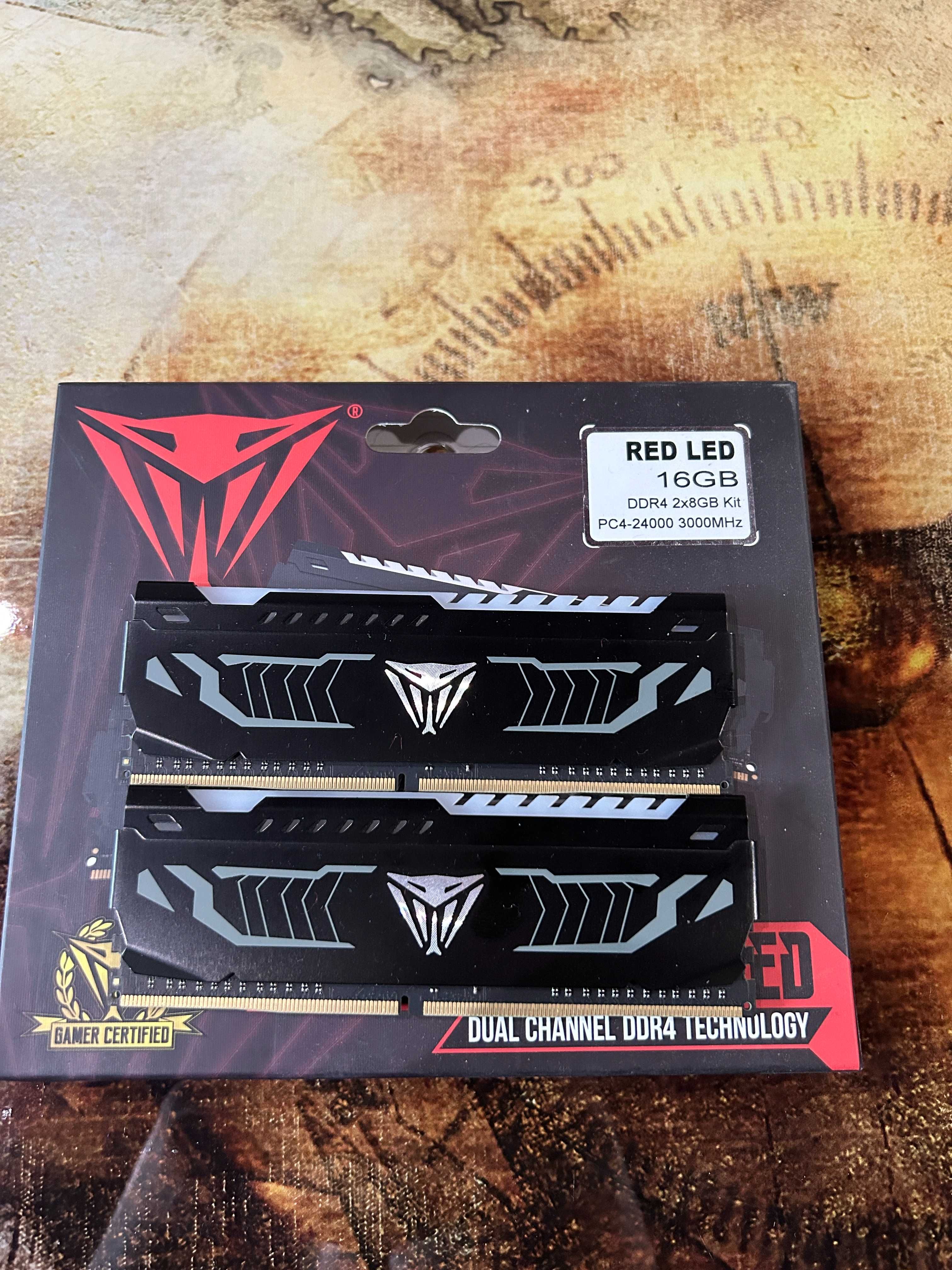 HyperX Beast DDR4 16Gb 3200Mhz Patriot Viper 16Gb 3000Mhz