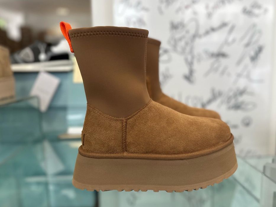 Оригінал Ugg classic dipper chestnut уггі платформа