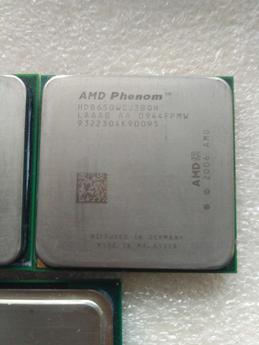 Процесори 4 ядерні на socket AM2/AM2+, socket 775