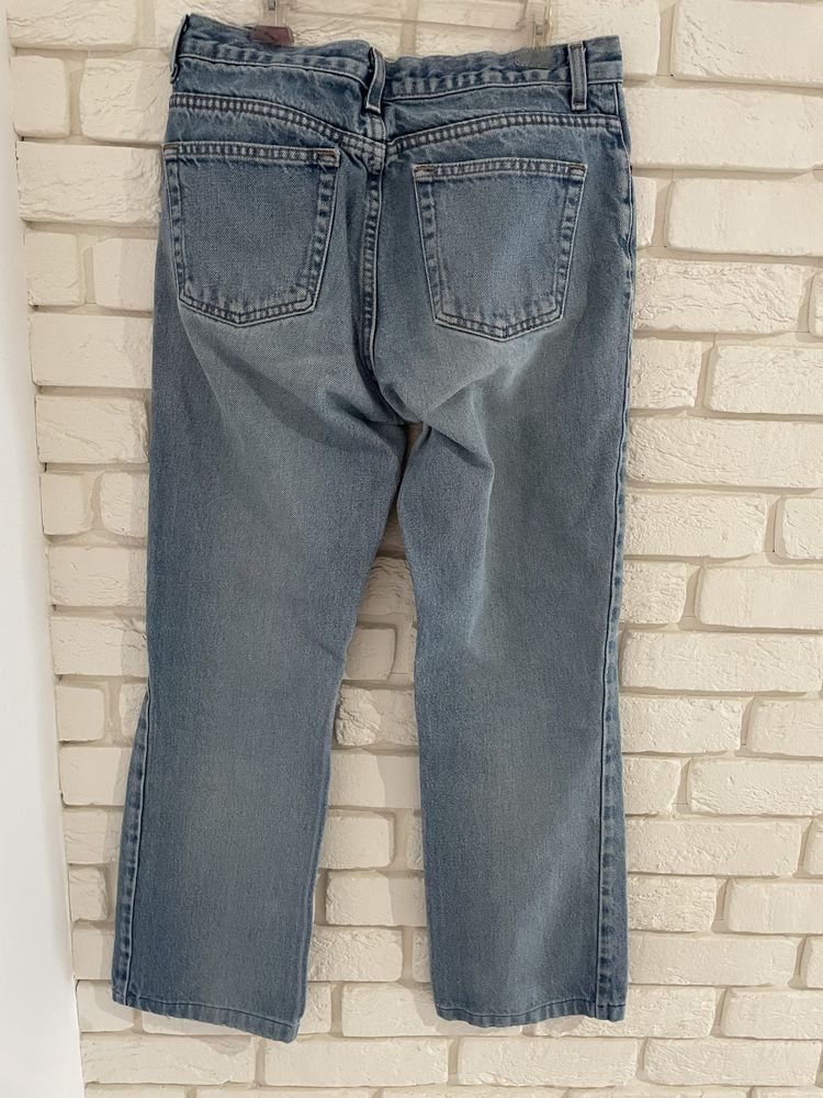 Jeansy GAP Boot Cut prosta nogawka wysoki stan